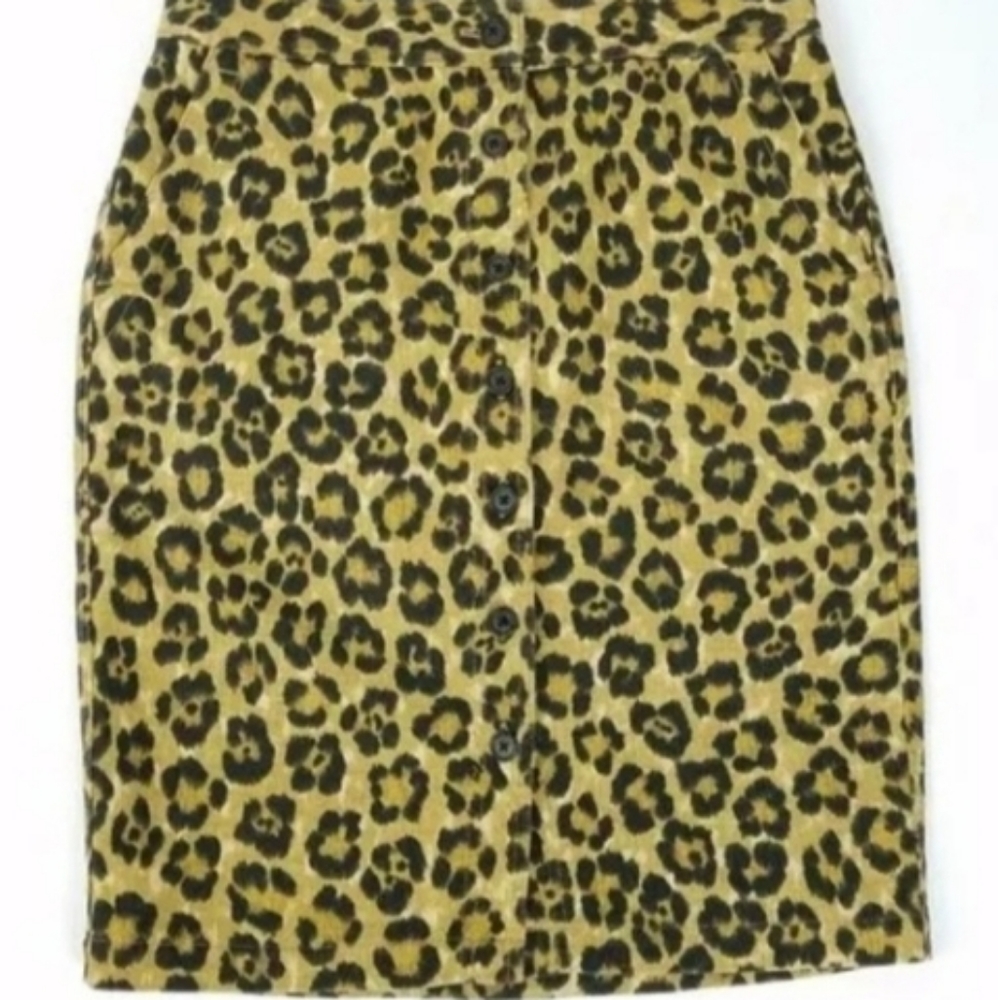 Ralph Lauren animal print skirt